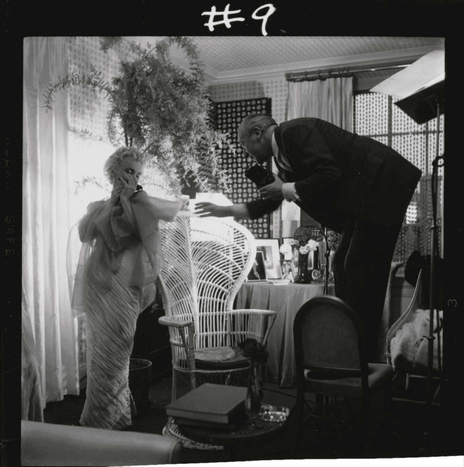 Cecil Beaton and Marilyn Monroe, 1956